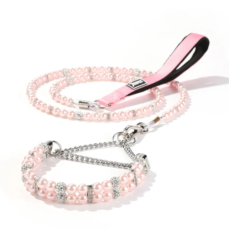 Pearl Collar & Leash
