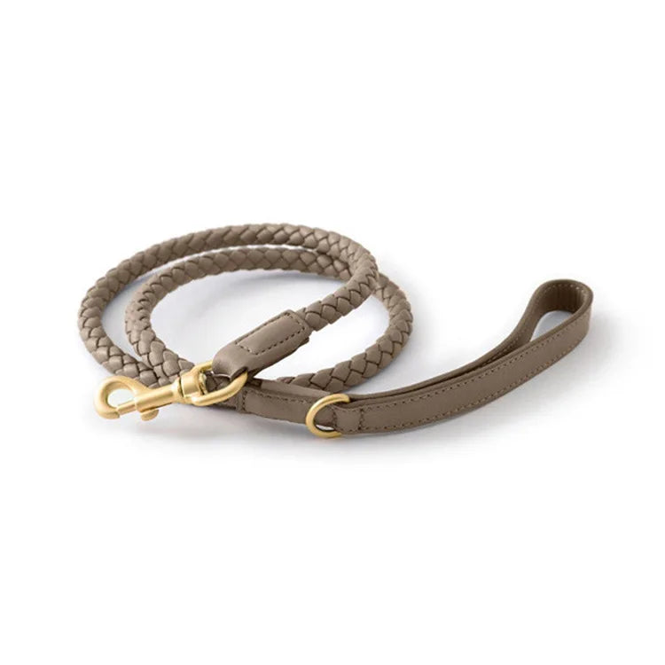 ''La Tresse'' Collar & Leash