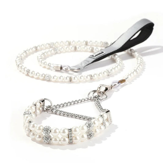 Pearl Collar & Leash