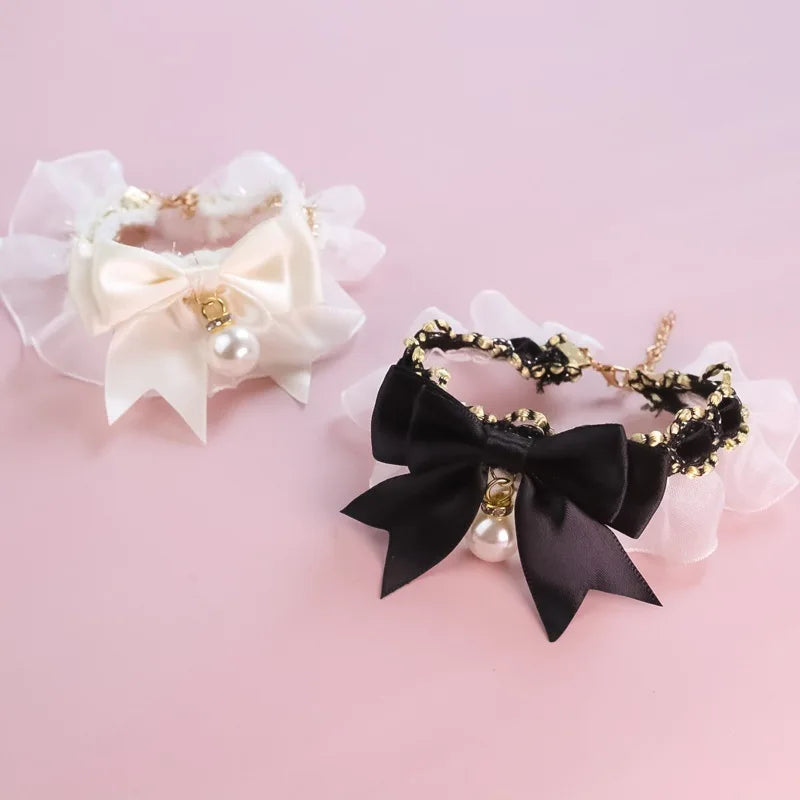 Lace Bow Collar