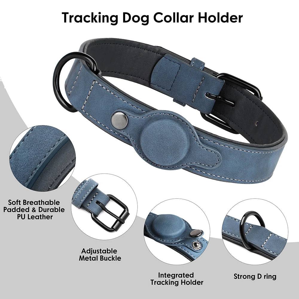 Airtag Case Leather Collar