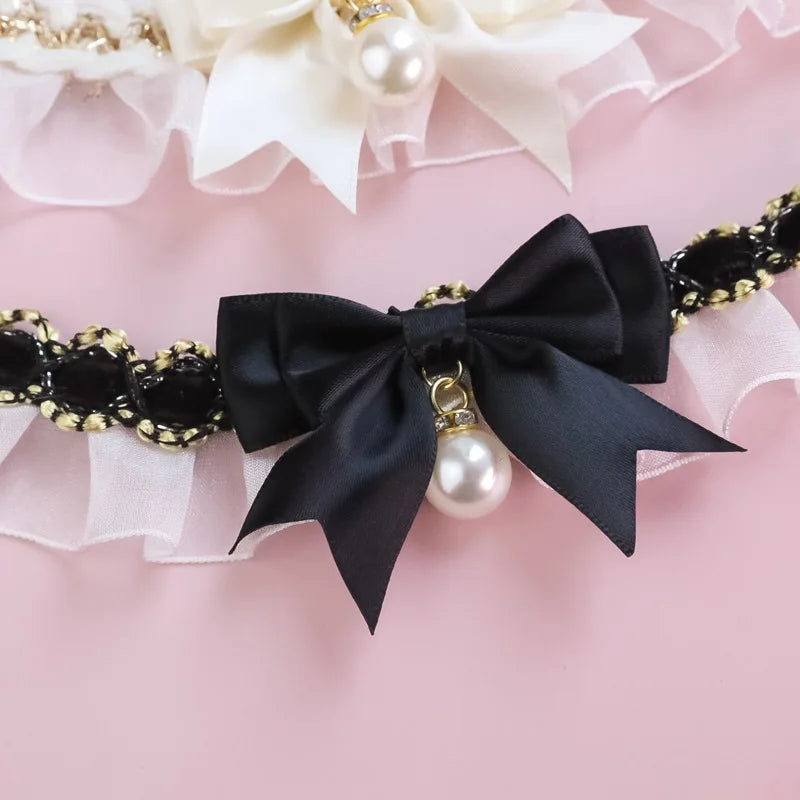 Lace Bow Collar