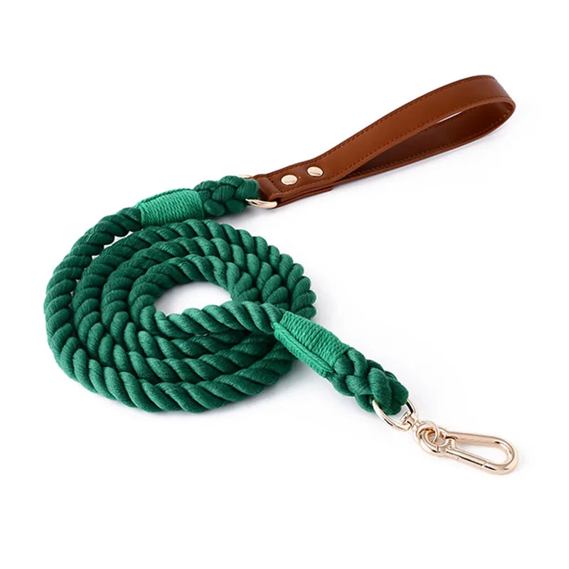 Rope Collar & Leash
