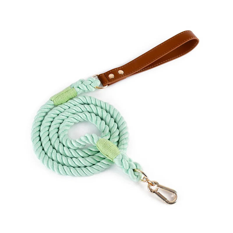 Rope Collar & Leash