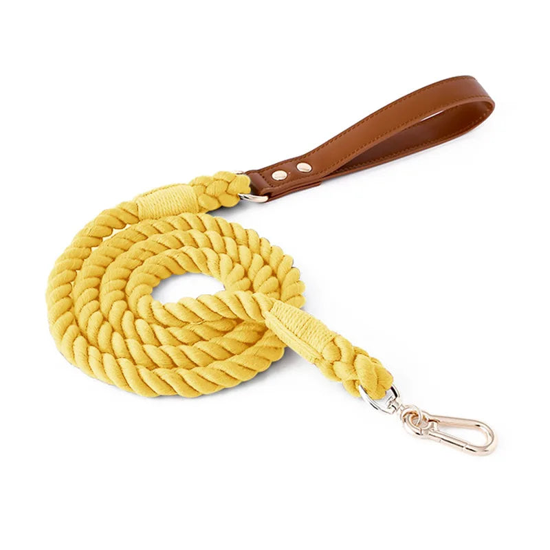 Rope Collar & Leash