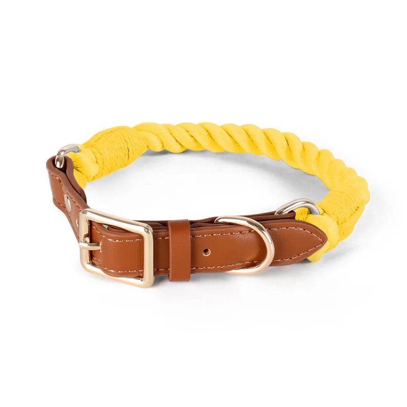 Rope Collar & Leash
