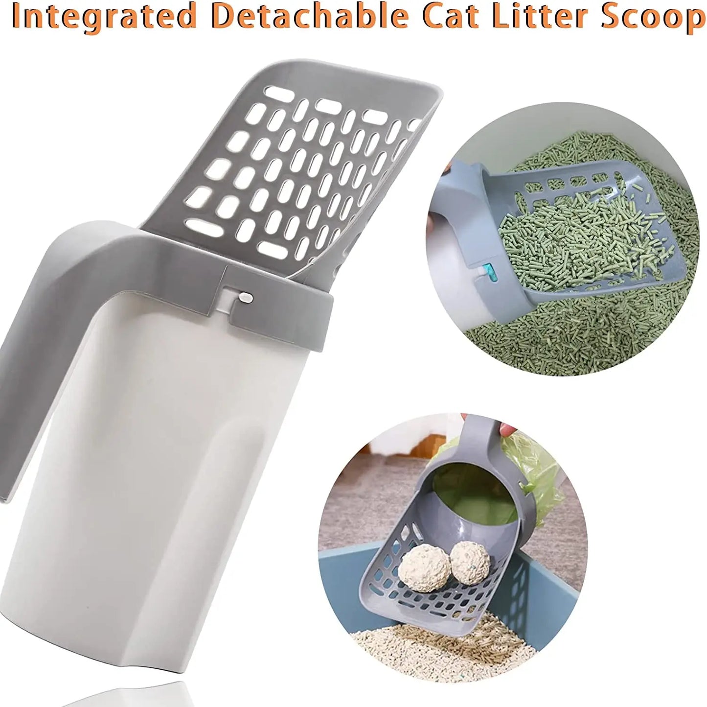 Litter Shovel Scoop with Refill Bag