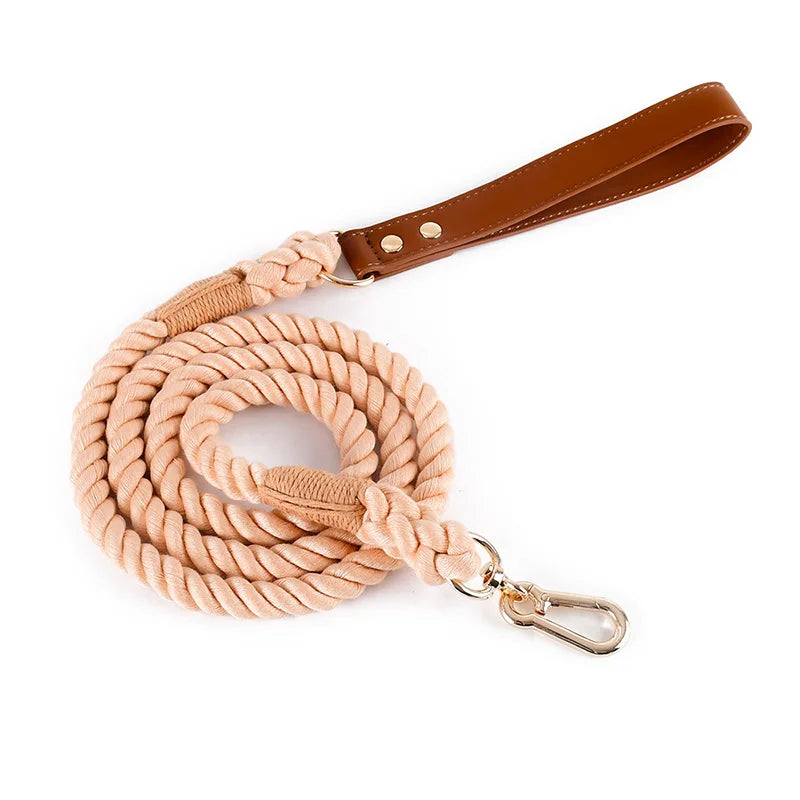 Rope Collar & Leash