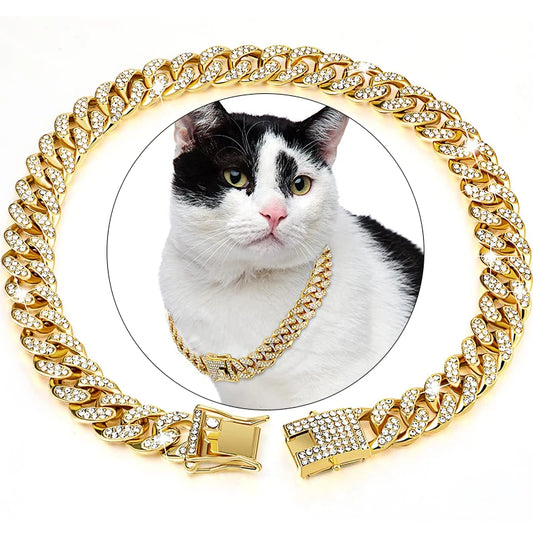 The Cat Zirconia Cuban Chain