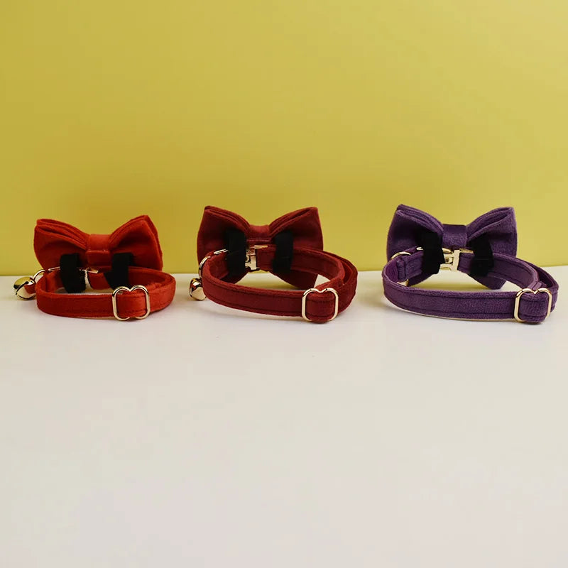 Velvet Cat Collar: Summer Collection