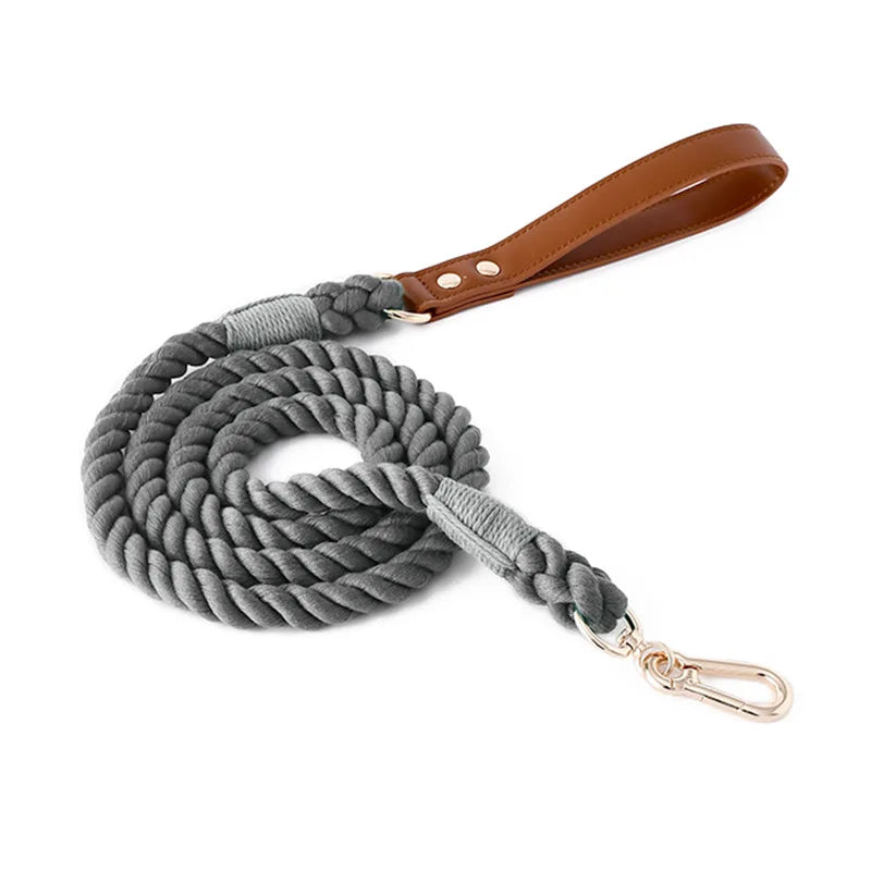 Rope Collar & Leash