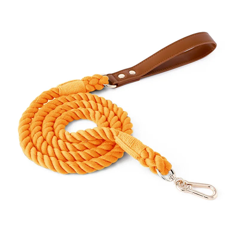 Rope Collar & Leash