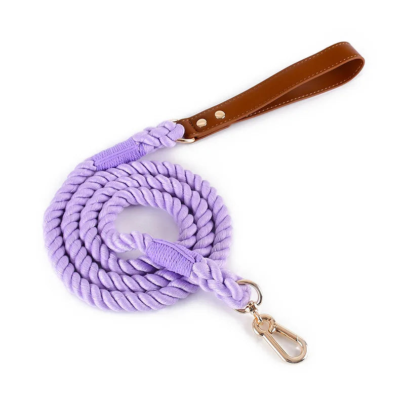 Rope Collar & Leash